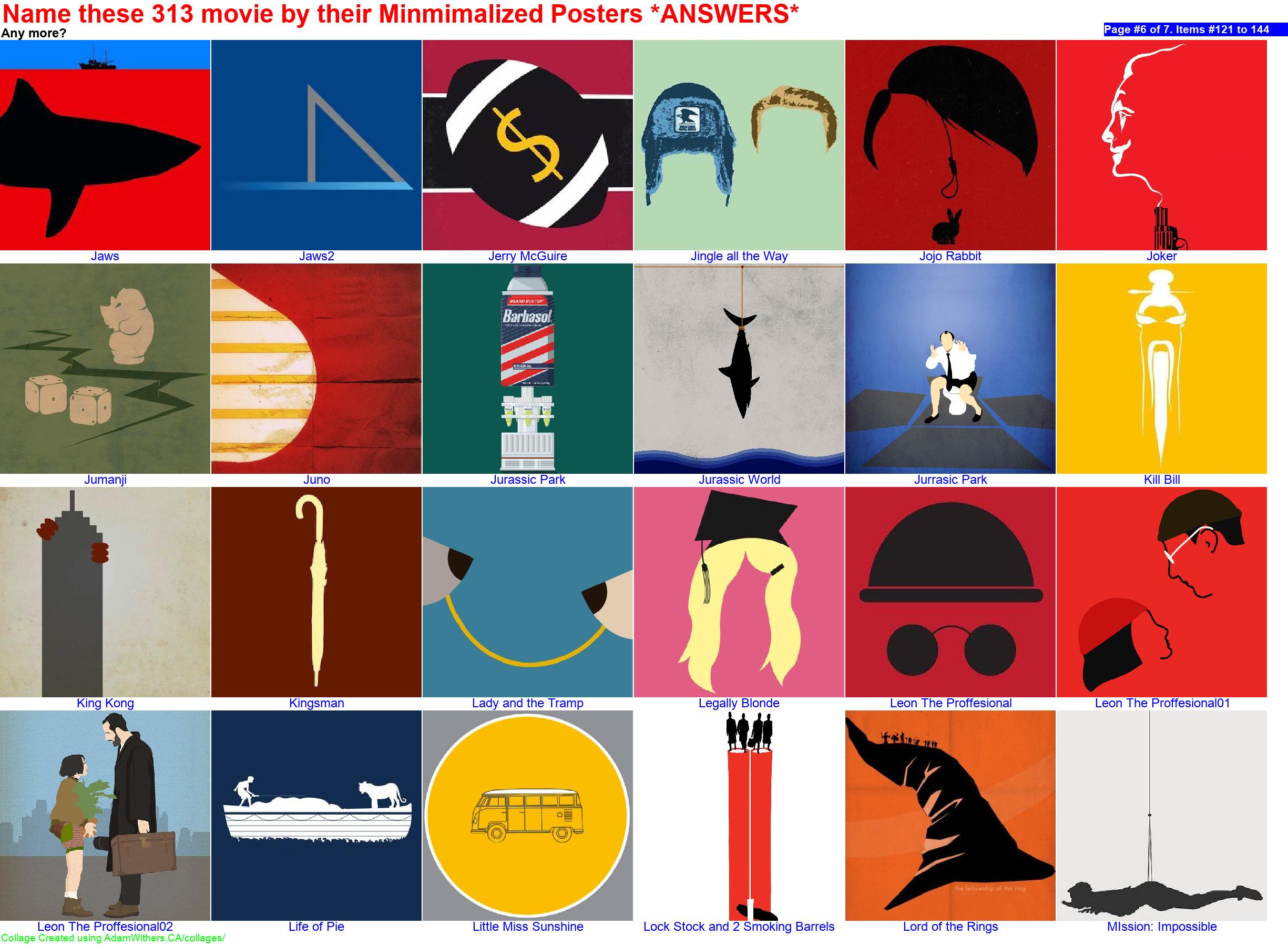 CollageA: guessMinimalPosters Page 6